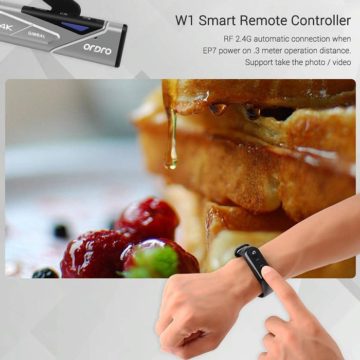 4K Head-Mounted Auto Focus Sports Camera With Remote Control