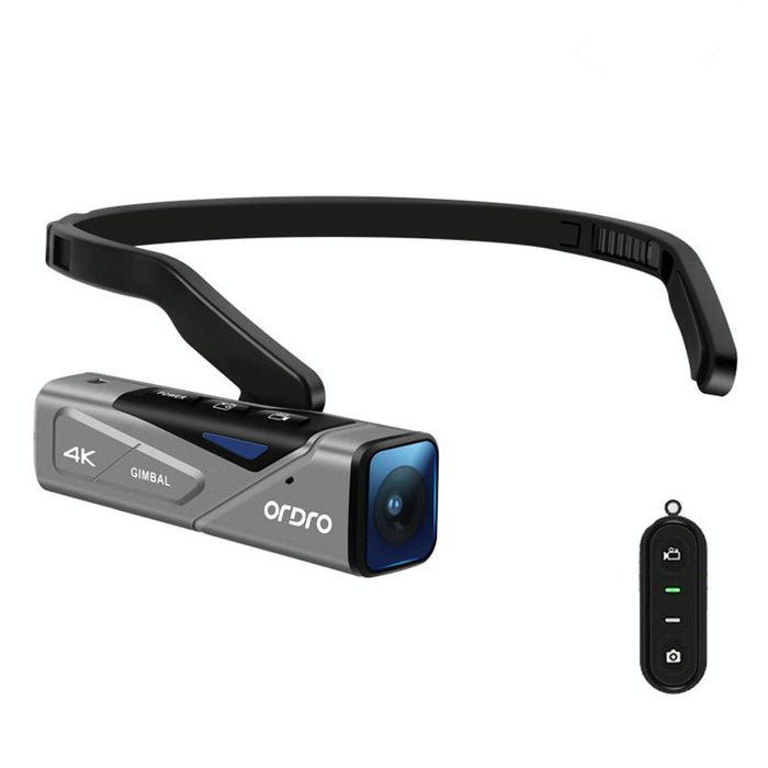 4K Head-Mounted Auto Focus Sports Camera With Remote Control