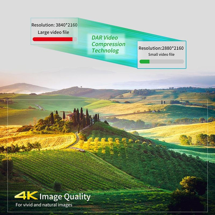 3.1 Inch 4K Full Hd Wifi Camcorder With Night Vision