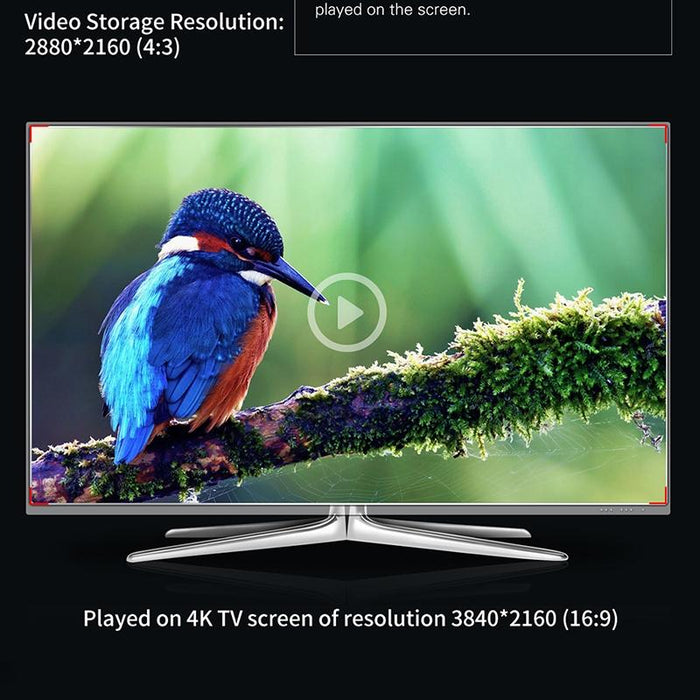 3.1 Inch 4K Full Hd Wifi Camcorder With Night Vision