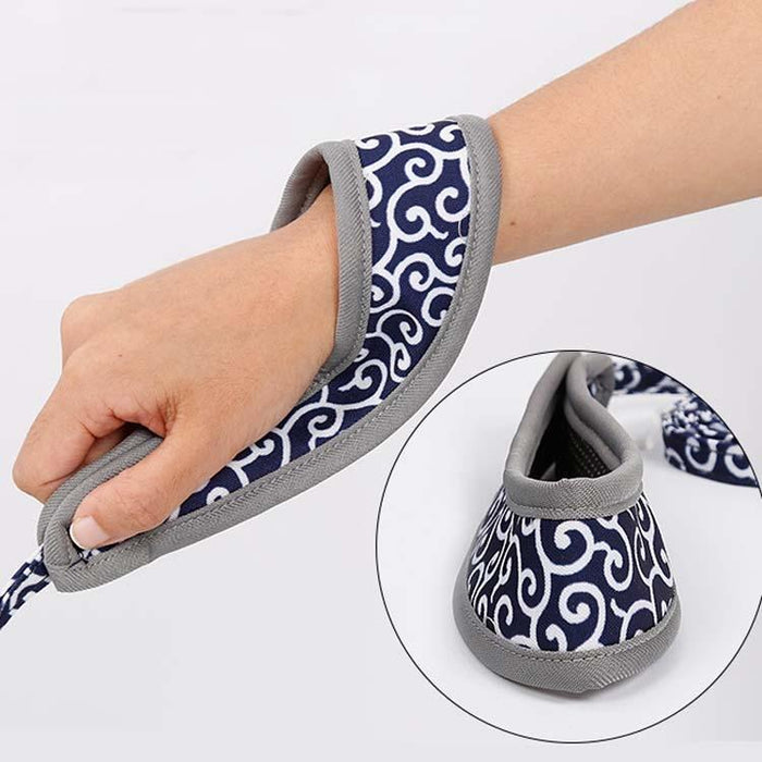 Pet Chest Harness Vest For Cat Walking Size S Green