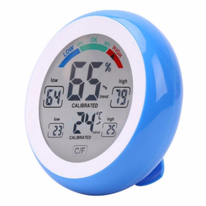 Digital Thermometer Hygrometer Multifunctional Trend Display C / F Unit