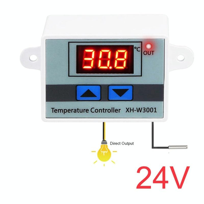 Digital Led Temperature Controller For Cooling / Heating 24V Ntc Sensor Arduino Compatible