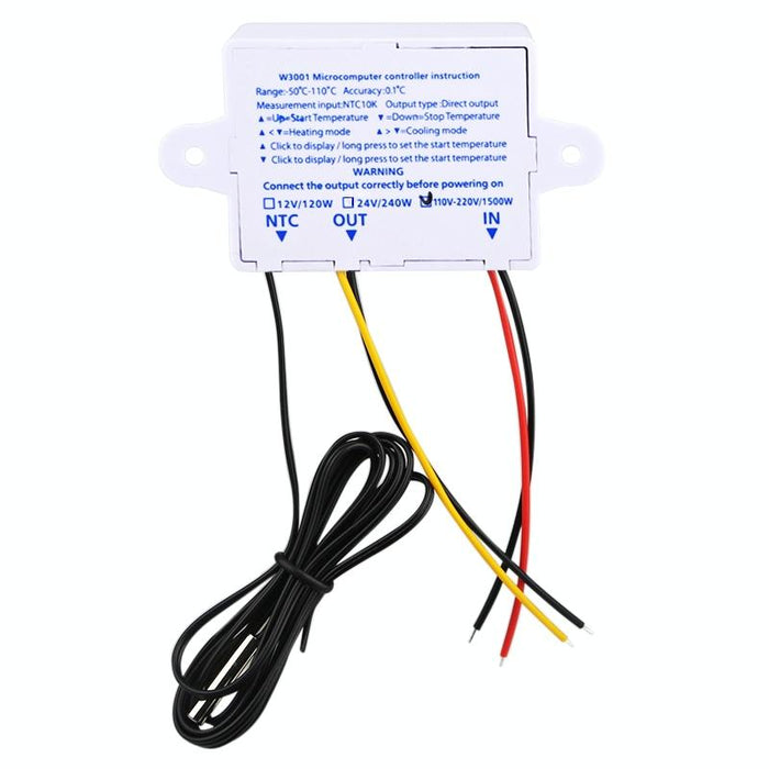 Digital Led Temperature Controller For Cooling / Heating 24V Ntc Sensor Arduino Compatible