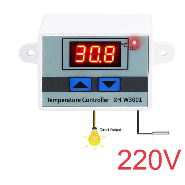 220V Digital Led Temperature Controller For Cooling / Heating