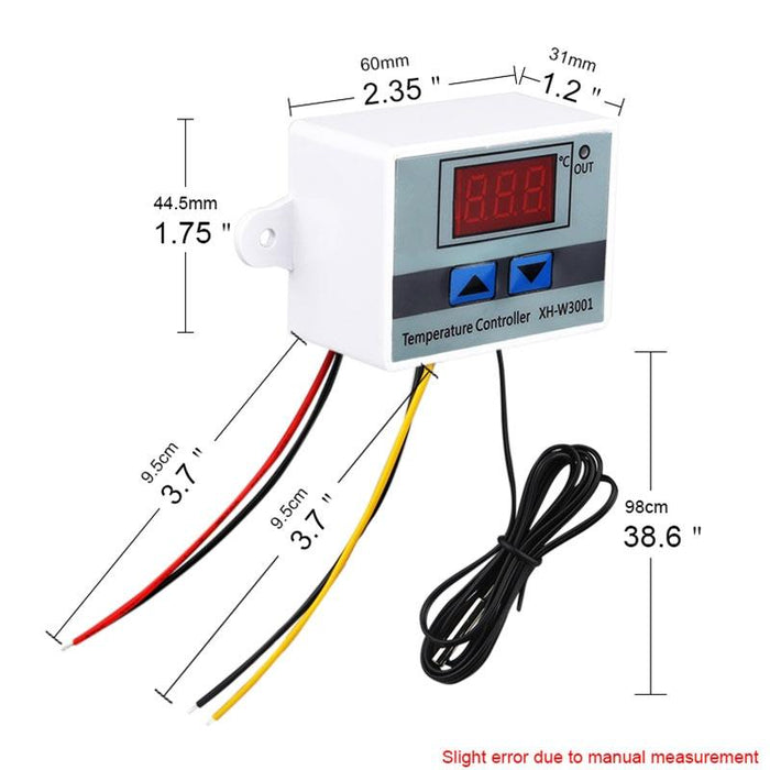 220V Digital Led Temperature Controller For Cooling / Heating