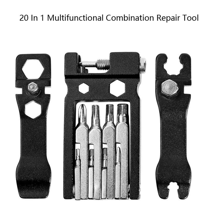 20-In-1 Bike Repair Tool Compact & Multifunctional