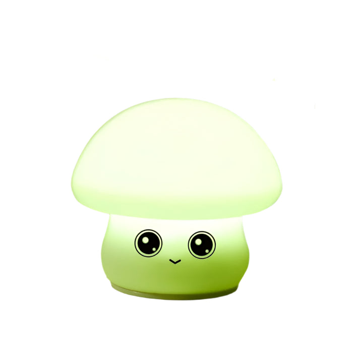 Colourful Silicone Mushroom Night Light 0.8W Bedside Sleeping Table Lamp