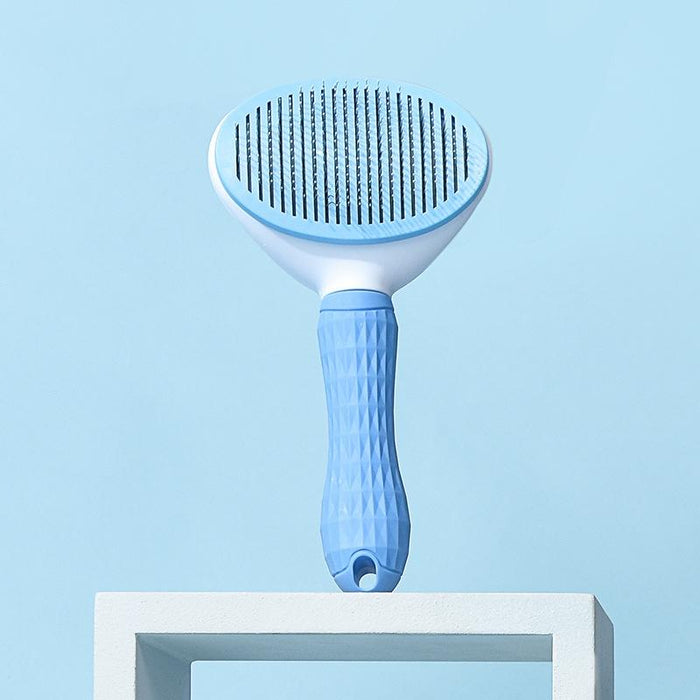 Automatic Stainless Steel Pet Hair Removal Comb