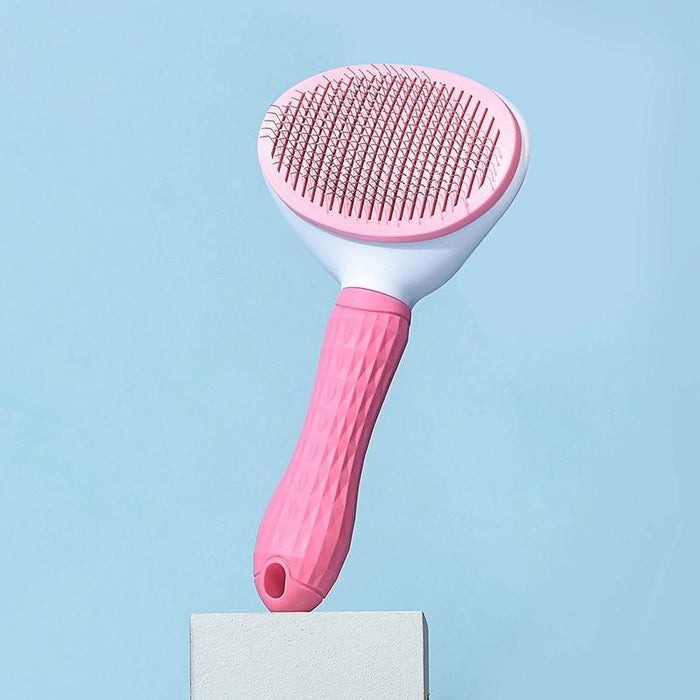 Automatic Stainless Steel Pet Hair Removal Comb