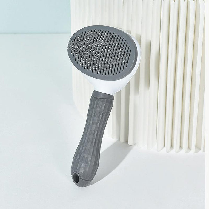 Automatic Stainless Steel Pet Hair Removal Comb