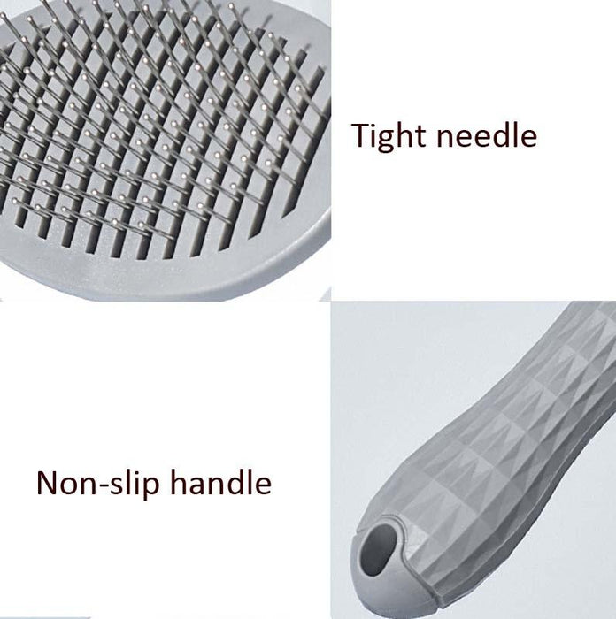 Automatic Stainless Steel Pet Hair Removal Comb