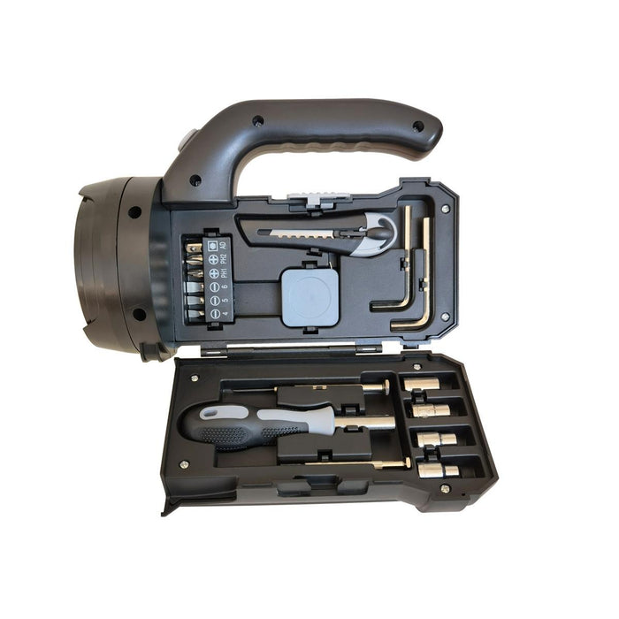 17-In-1 Portable Outdoor Work Light & Tool Set