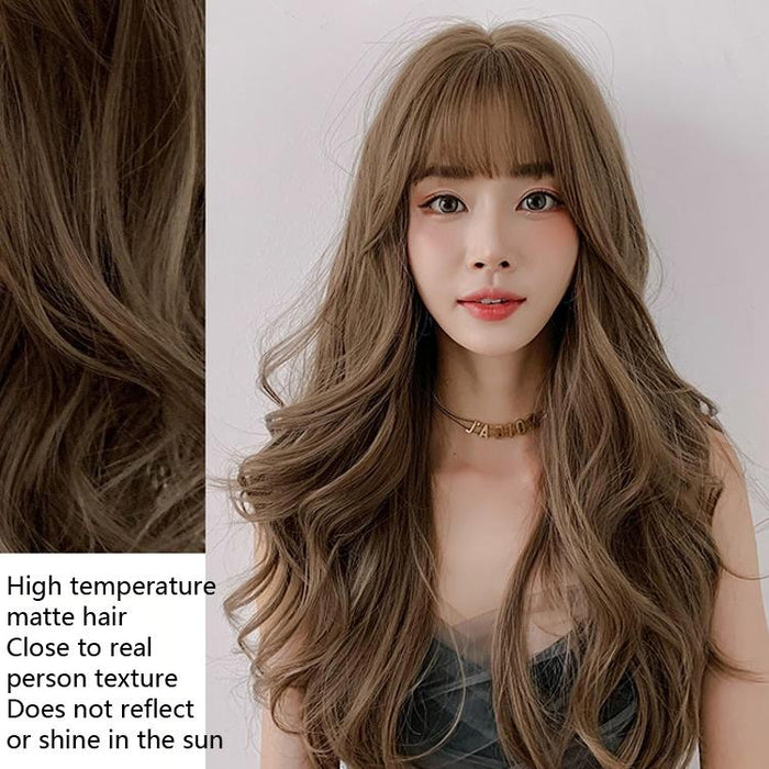 Long Curly Wig For Full Head Coverage