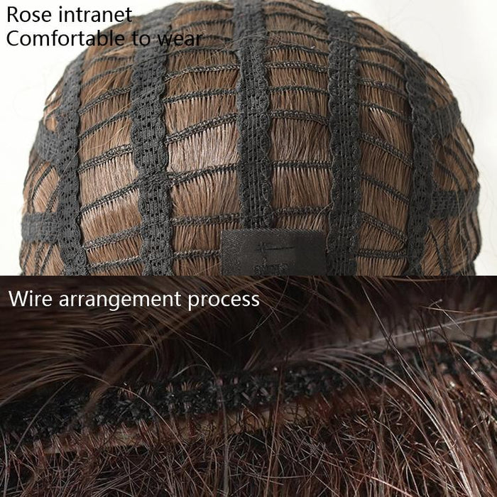 Long Curly Wig For Full Head Coverage