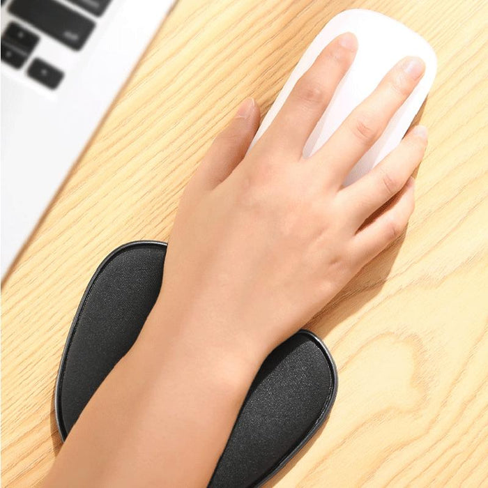 U Shaped Memory Foam Mouse Pad With Wrist Rest