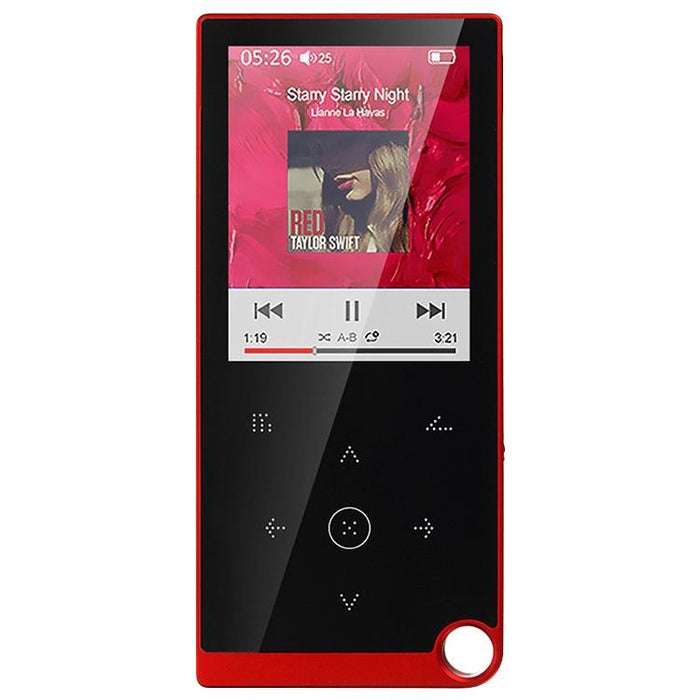 2.4 Inch Touch Mp4 / Mp3 Player 8Gb Memory E Book / Alarm / Timer No Bluetooth
