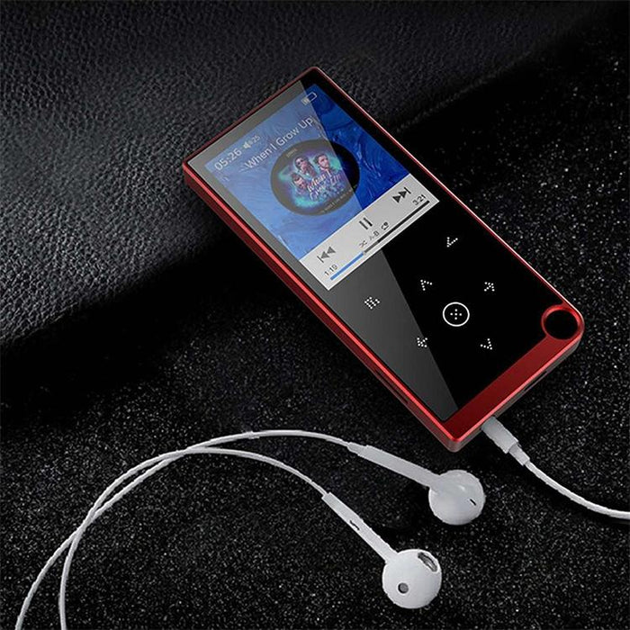 2.4 Inch Touch Mp4 / Mp3 Player 16Gb Memory E Book / Alarm / Timer No Bluetooth