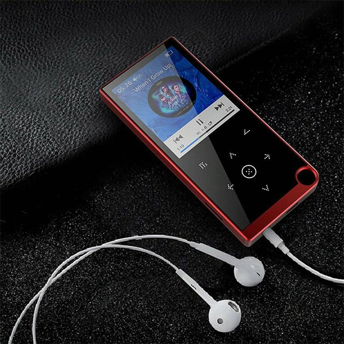 2.4 Inch Touch Mp4 / Mp3 Player 16Gb Memory E Book / Alarm / Timer No Bluetooth