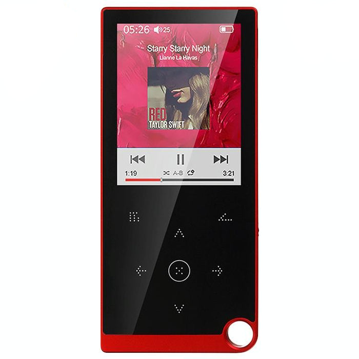 2.4 Inch Touch Mp4 / Mp3 Player 8Gb Memory Bluetooth E Book Alarm Timer