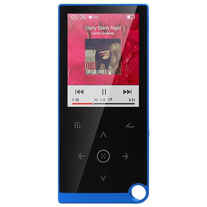 2.4 Inch Touch Mp4 / Mp3 Player 16Gb Memory Bluetooth E Book Alarm Timer