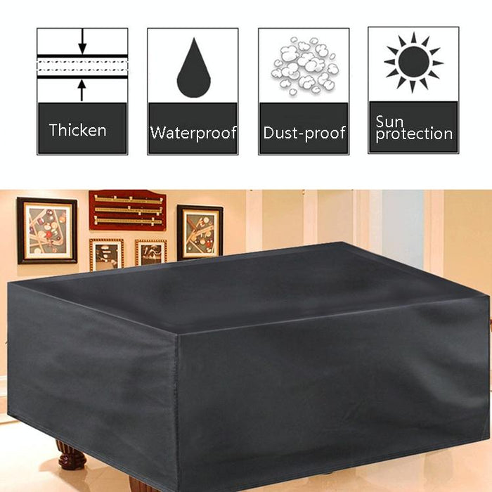 Billiard Table Dust Billiard Protective Water-Repellent Furniture Cover - Size 260X135X82Cm