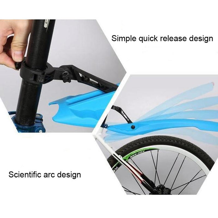 26 Quick Release Led Bike Fender Riding Accessory