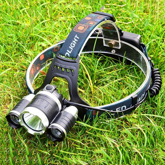 Rechargeable Led Headlamp For Outdoor Fishing 3T6