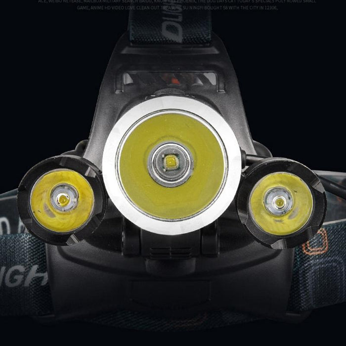 Rechargeable Led Headlamp For Outdoor Fishing 3T6