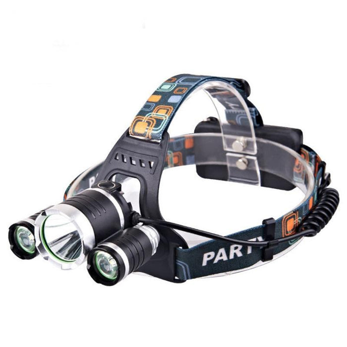 Rechargeable Led Headlamp For Outdoor Fishing 1T6 X 2Xpe