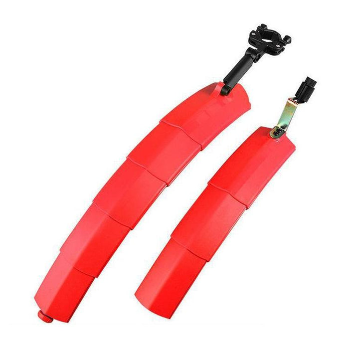 27.5 Telescopic Folding Mudguard With Led Taillight
