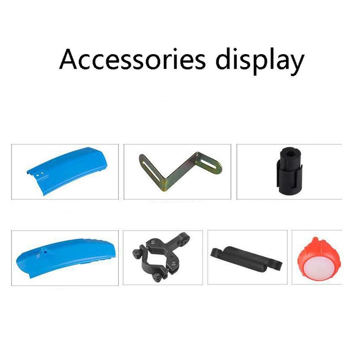 27.5 Telescopic Folding Mudguard With Led Taillight