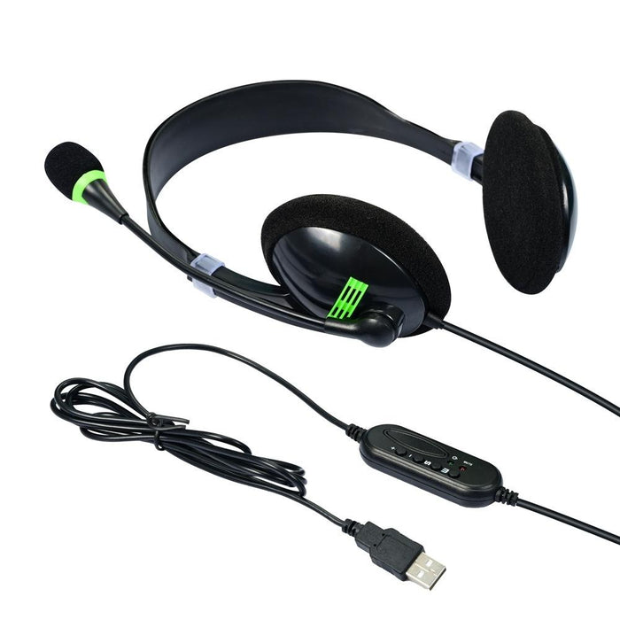Usb Headset With Mic For Aviation Use