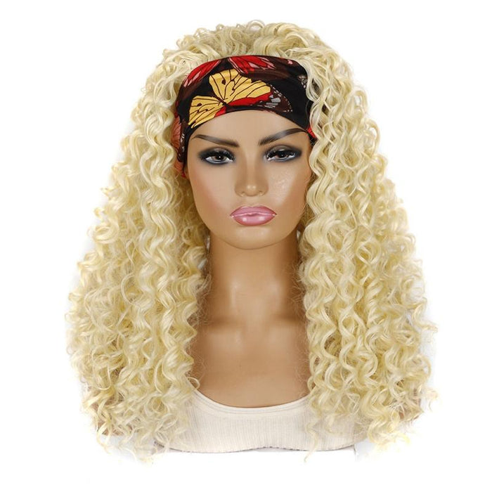 Volumizing Chemical Fiber Hairband Wig 613 A