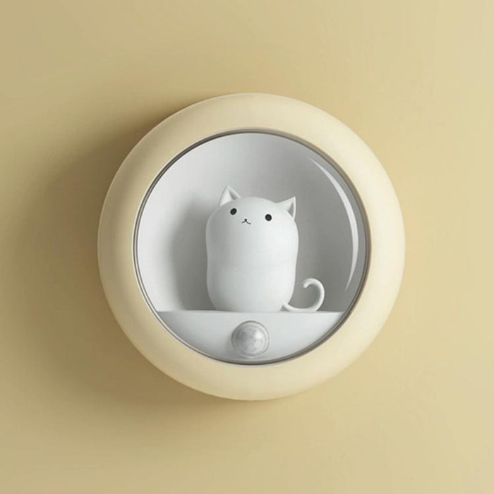 Usb Human Body Induction Night Light For Bedroom Cute Pet Design