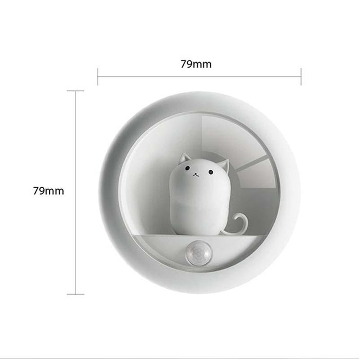 Usb Human Body Induction Night Light For Bedroom Cute Pet Design