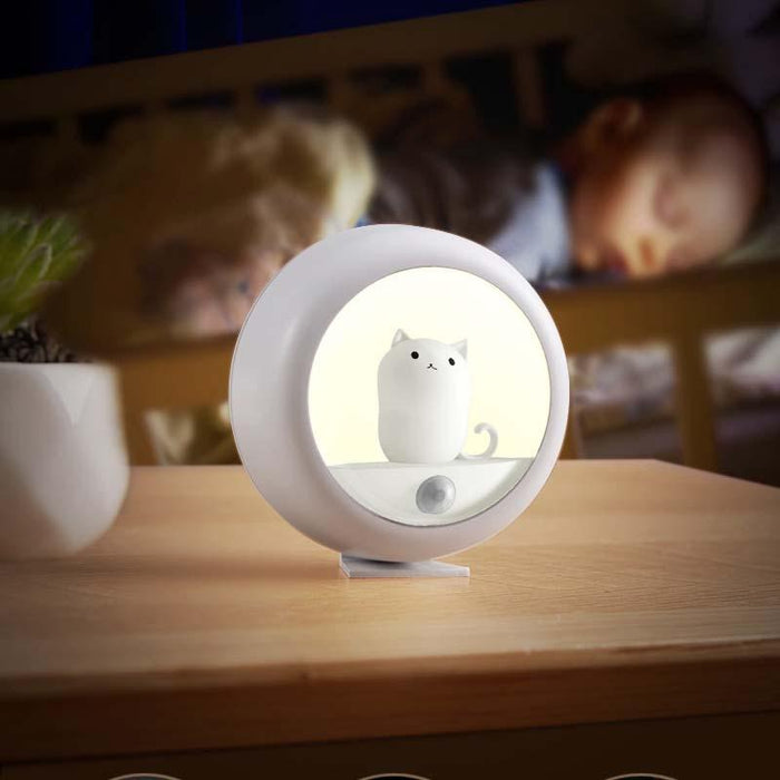 Usb Human Body Induction Night Light For Bedroom Cute Pet Design