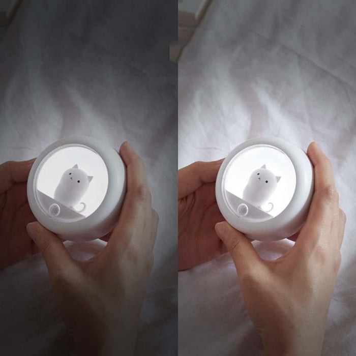 Usb Human Body Induction Night Light For Bedroom Cute Pet Design