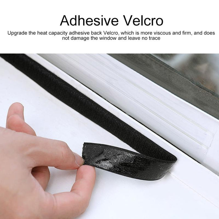 Window Windproof Warm Film Indoor Air Leakage Soundproof Double-Layer Insulation - Size 1.6X1.2