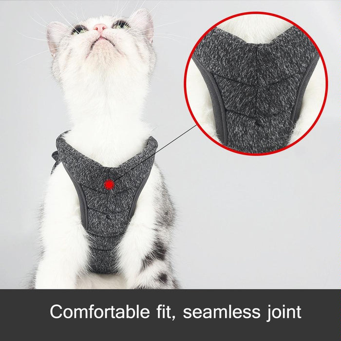 Small Cat Chest Harness & Leash Set