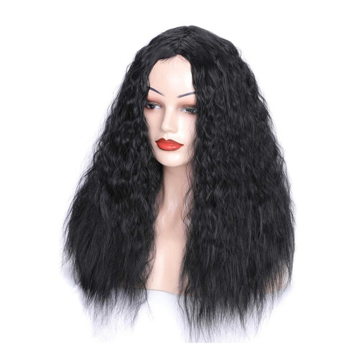 Natural Looking Long Curly Hair Wig Volume