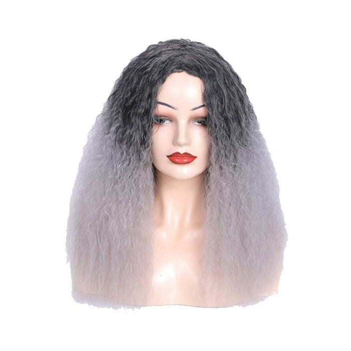 Natural Looking Long Curly Hair Wig Volume