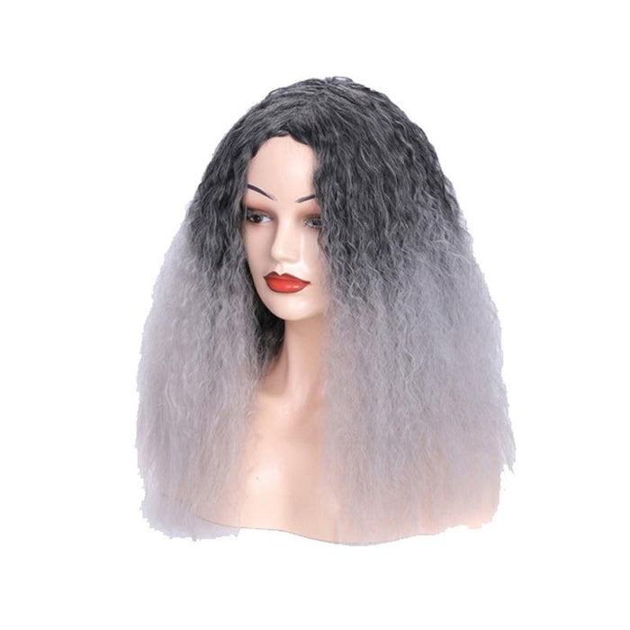Natural Looking Long Curly Hair Wig Volume