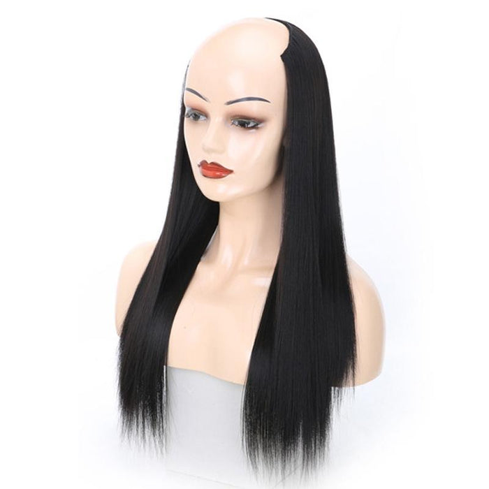 Long Straight U Shaped Half Wig Headgear