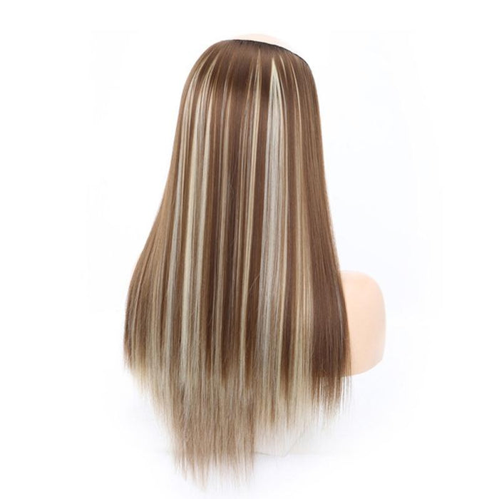 Long Straight U Shaped Half Wig Headgear Colour 12H613