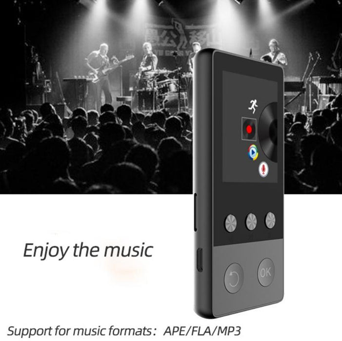1.8 Inch 8Gb Sports Bluetooth Mp3 / Mp4 Player Screen Speaker Support