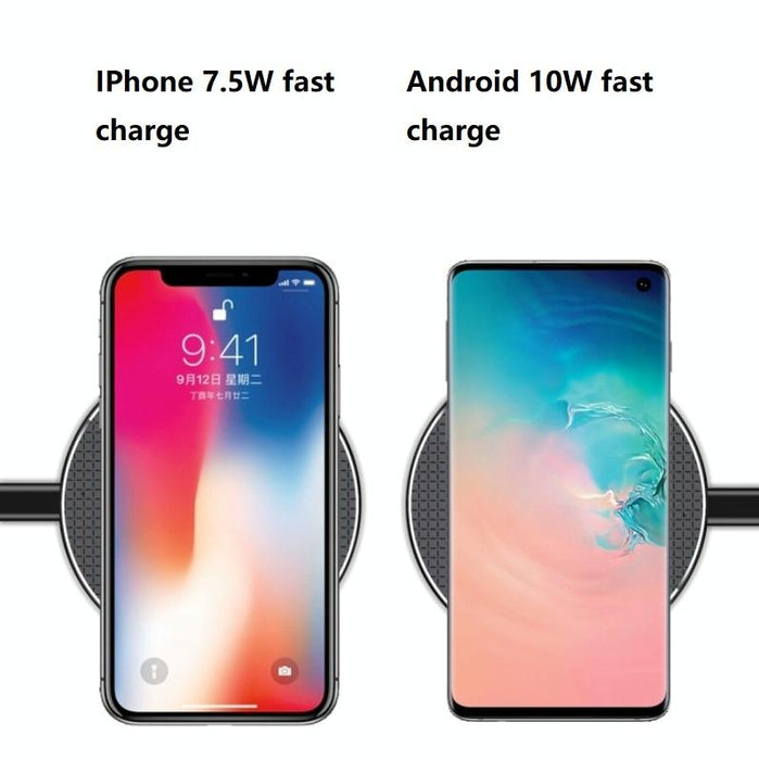 10W Universal Wireless Charger With 50Cm Cable