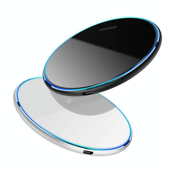 15W Round Acrylic Mirror Wireless Charger