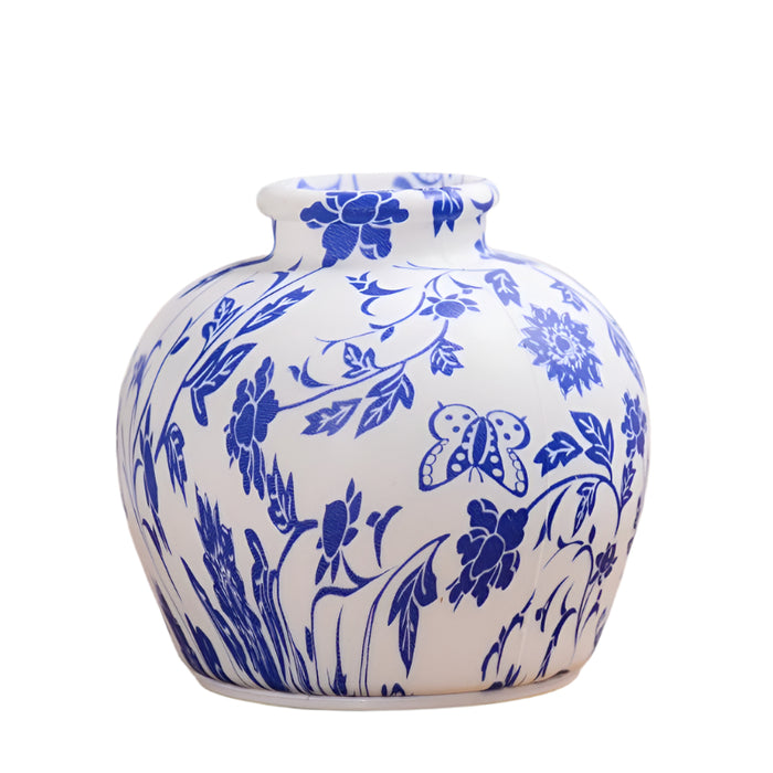 Blue-And-White Porcelain Usb Night Light Pat Sensor Colourful Light