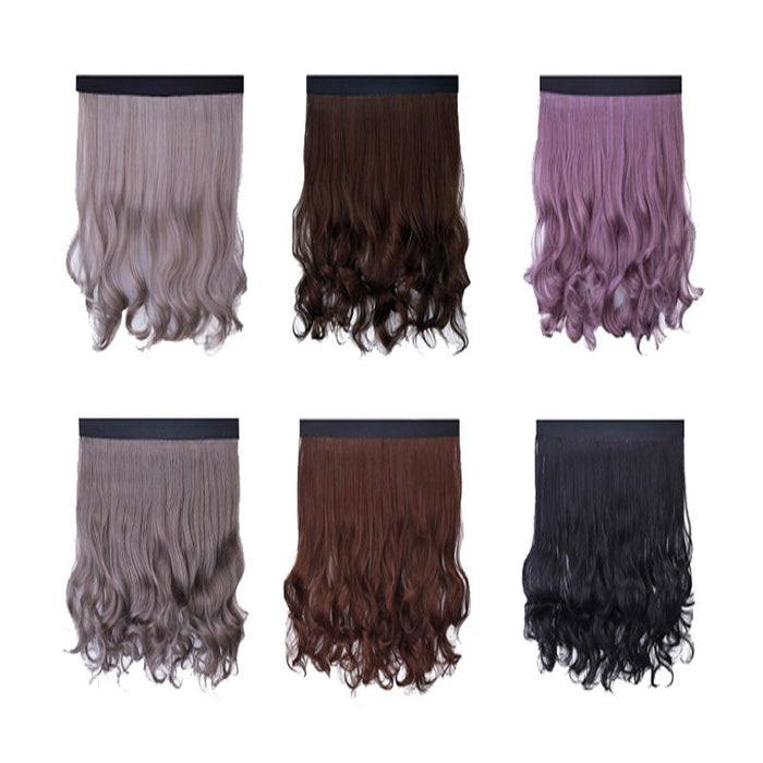 Detachable Pear Flower Roll Long Hair Wig Fashionable